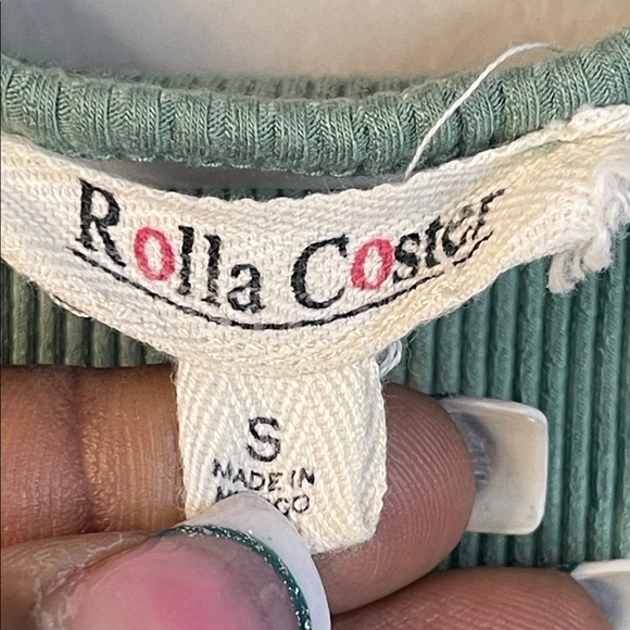 EUC Women’s Rolla Coster V-Neck Midi Dress in Soft Green Size Small #92 - Picture 3 of 8